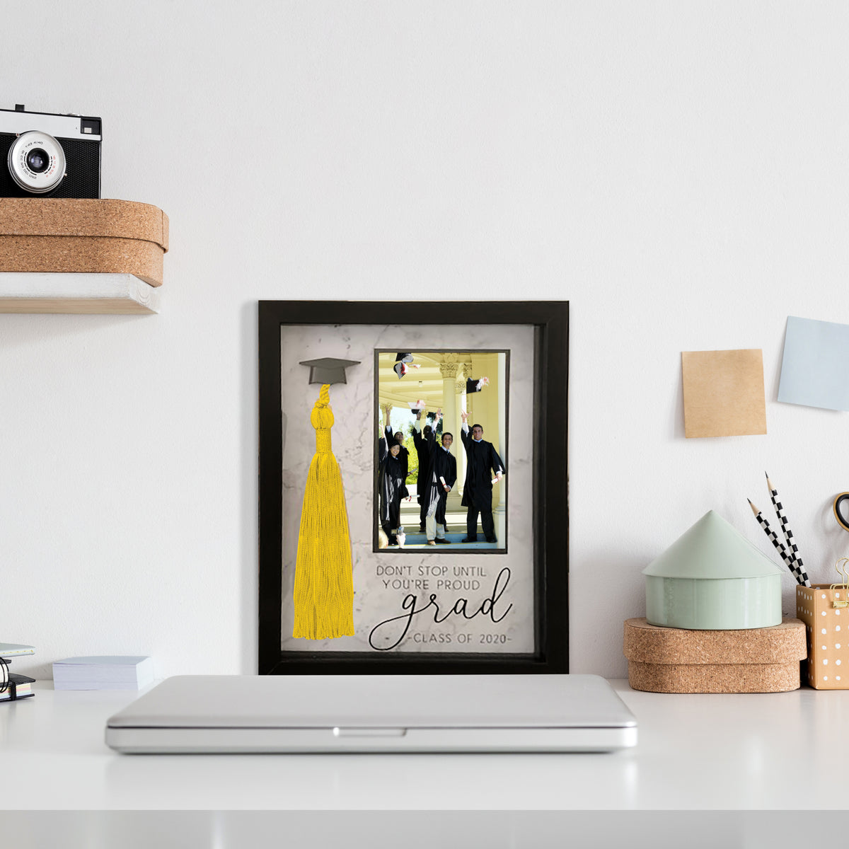 Prinz 4 x 6inch Picture Frame, Tassel Holder Proud Class of 2020