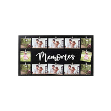 Load image into Gallery viewer, 12-Opening Memories Collage Picture Frame 29&#39;&#39; X 16&#39;&#39;, Black
