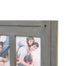 Load image into Gallery viewer, Homestead Collage 4-inch by 6-inch Picture Frame for Three Photos, Grey