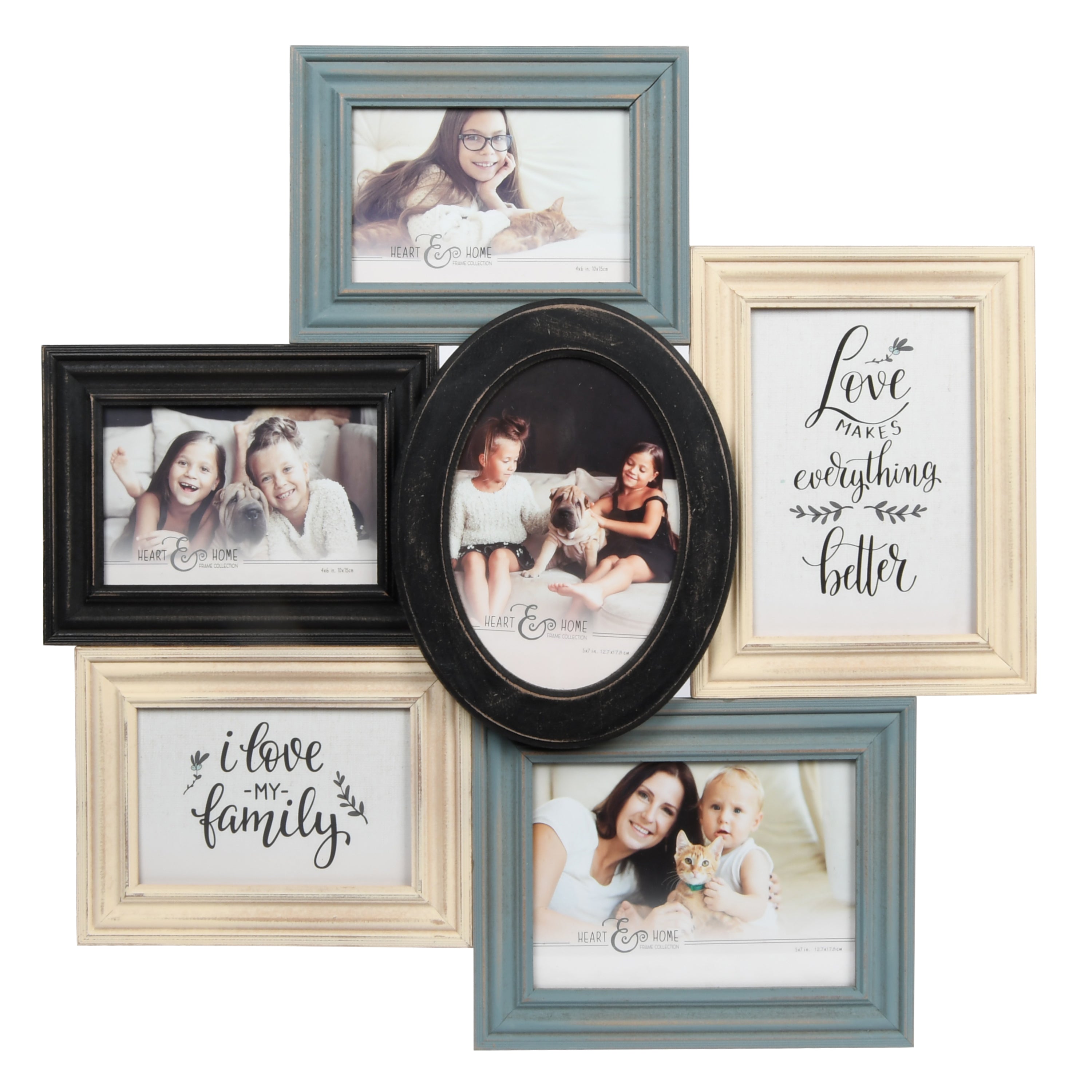 Magazine Collage Picture Frames - The Imagination Tree
