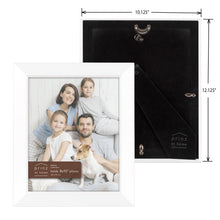 Load image into Gallery viewer, Dakota 8-inch x 10-inch Wood Picture Frame, White