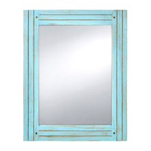 Load image into Gallery viewer, Prinz Homestead Distressed Blue Mirror