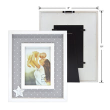 Load image into Gallery viewer, You are My Wish Come True Plush Star 4 x 6-inch Wood Baby Picture Frame