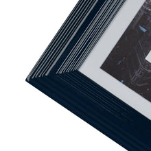 Load image into Gallery viewer, Midtown High Gloss Midnight Blue 4 x 6 Molded Modern Frame