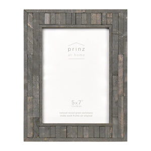 Pallet Grey 5x7 Textured Natural Wood Picture Frame