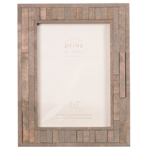 Load image into Gallery viewer, Pallet 8x10 Textured Natural Wood Picture Frame, Grey