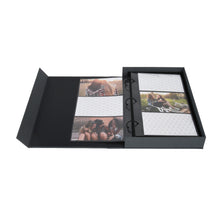 Load image into Gallery viewer, Adventure Coffee Table Linen Photo Album for 180 4x6 Photos, Gray