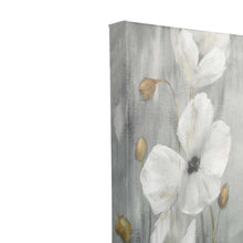 Load image into Gallery viewer, White Peonies 8&quot; X 20&quot; Floral Wrapped Canvas Wall Art, by Prinz (Set of 2)