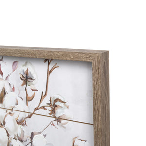 Jar Flowers 28" X 22" Reversed Box Framed Wall Art, by Prinz