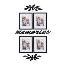 Load image into Gallery viewer, 7 Piece 18&quot; X 32&quot; Memories Wall Collage Picture Frame Set, Black