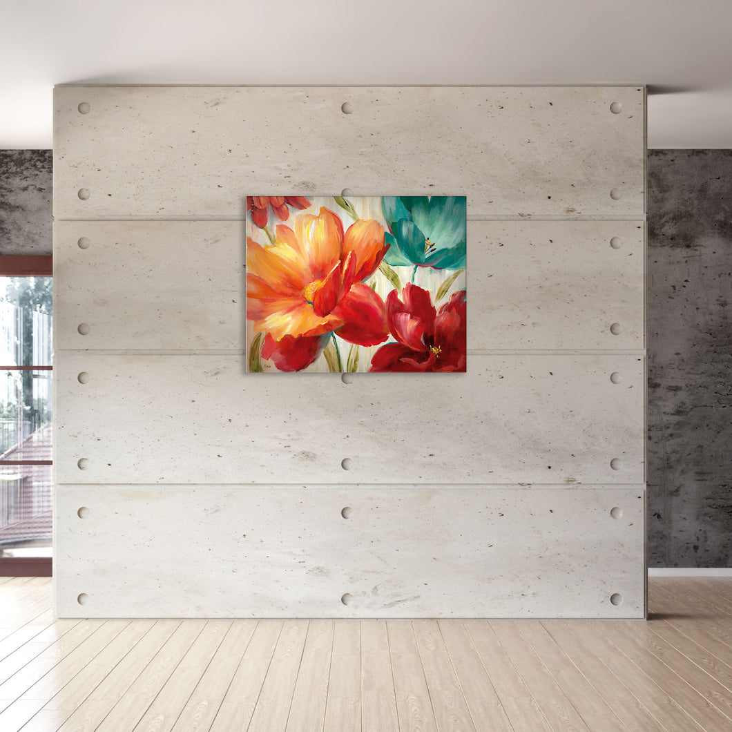 Wrapped Canvas 20-inches by 16-inches Avalon Garden