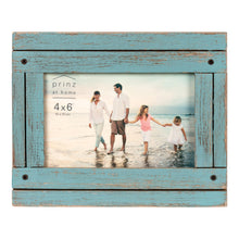 Load image into Gallery viewer, Prinz Homestead 4 x 6 Picture Frame Distressed Blue