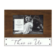 Load image into Gallery viewer, This is Us 4 x 6-inch Plank Horizontal Picture Frame