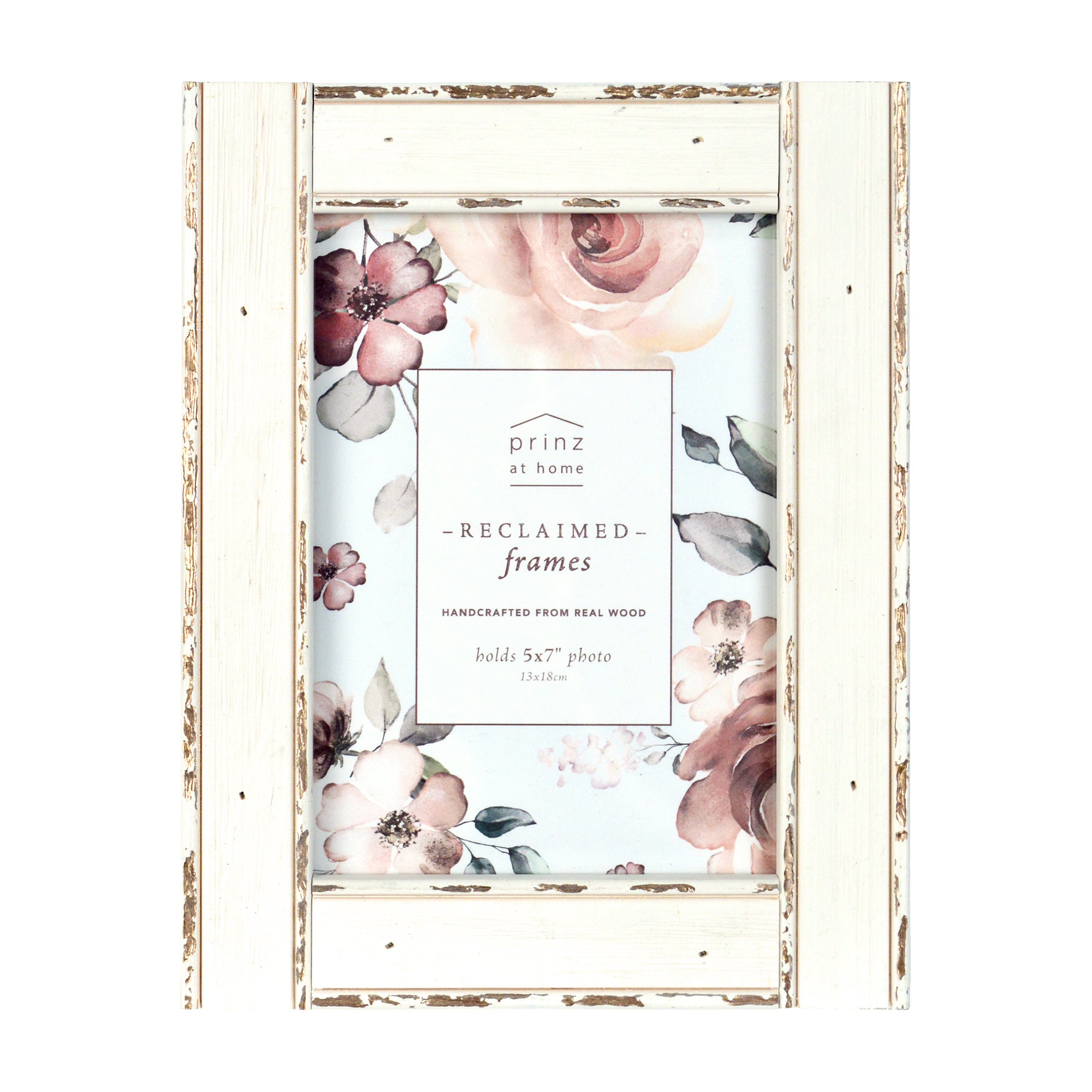 White Rustic Wooden Frame